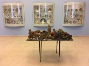 "Lenience (Paesaggio di Compassione)" - 1987 - 2017, 120x80x115 cm, on exhibition at MMAB Museo della Ceramica.